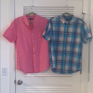 BUNDLE Aeropostale Short Sleeve Button Down Shirts